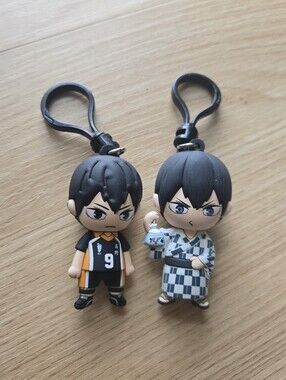 Haikyu Tobio Kageyama Set Of 2 Bag Clips Anime Haikyuu!!